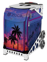 Zuca Island Life Sport Insert Bag & Frame (White) w/ Flashing Wheels