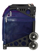 Zuca Fairy Dust Sport Insert Bag and Black Frame with Flashing Wheels