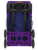 Zuca Fairy Dust Sport Insert Bag and Purple Frame with Flashing Wheels