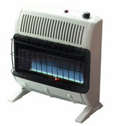 Mr. Heater 30K BTU Natural Gas Blue Flame Vent Free Heater with Vent Free Blower