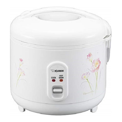 Zojirushi NS-RPC10FJ Rice Cooker and Warmer (1.0-Liter, Tulip)