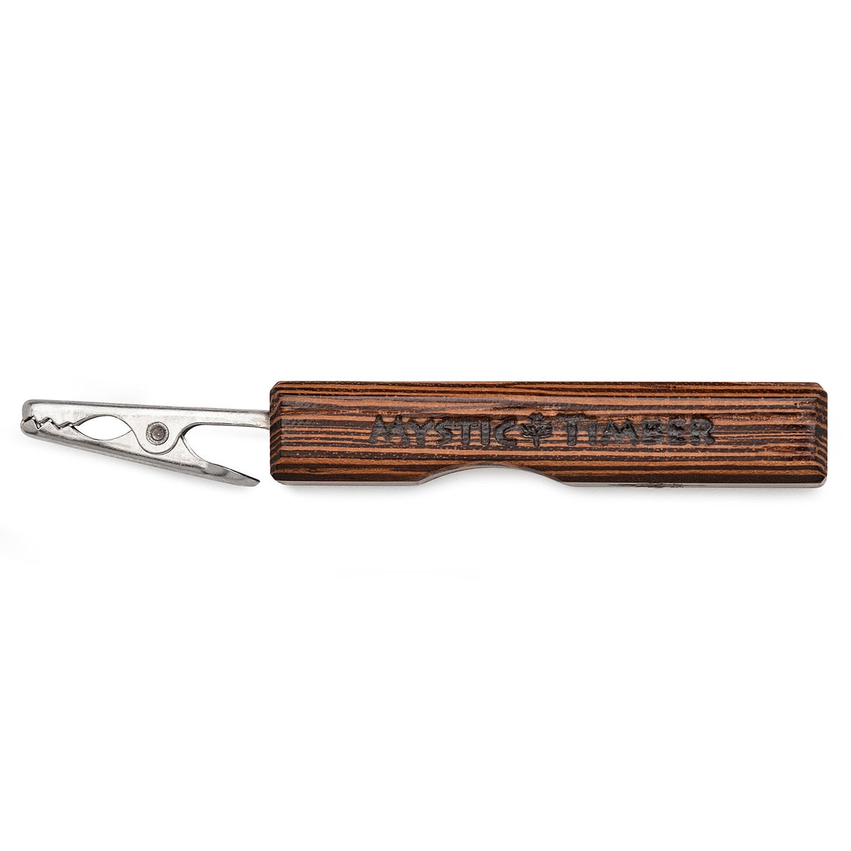 Mystic Timber Wood Handled Clip - Magna Pocket Beast (2-inch) - Wenge