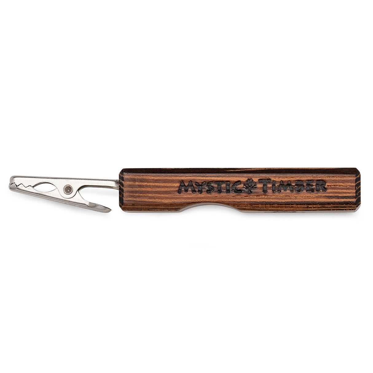 Mystic Timber Wood Handled Clip - Pocket Beast (2-inch) - Wenge