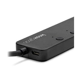Knox Gear USB 3.0 Hub - 4 Port USB Hub 3.0 - Powered USB Hub for Mac Laptop, PC, PS4, Xbox, TV