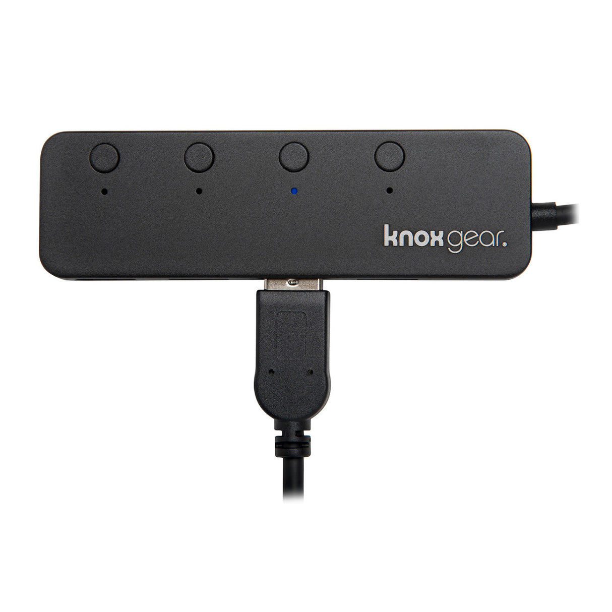 Knox Gear USB 3.0 Hub - 4 Port USB Hub 3.0 - Powered USB Hub for Mac Laptop, PC, PS4, Xbox, TV