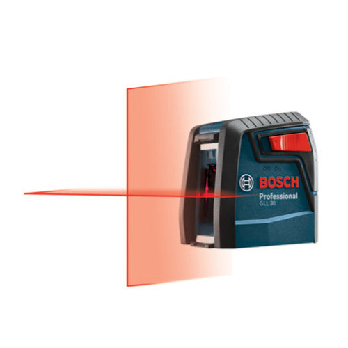 Bosch GLL 30 Self-Leveling Cross-Line Red-Beam High Power Laser Level