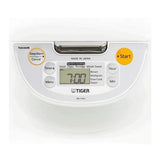 Tiger JBV-S18U 10-Cup Microcomputer Controlled 4-in-1 Rice Cooker (White)
