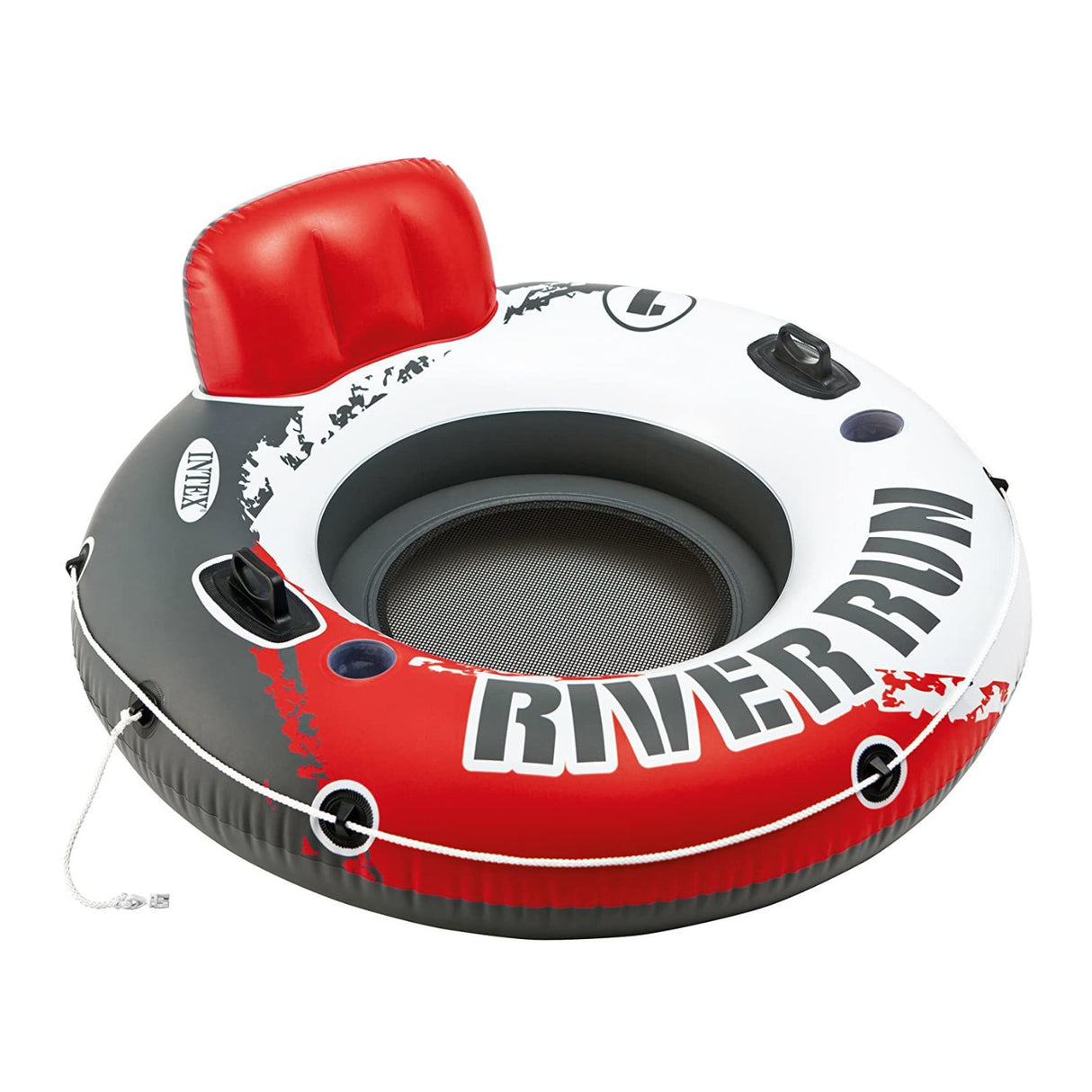 Intex Red River Run 1 Fire Edition 53-inch Inflatable Water Float