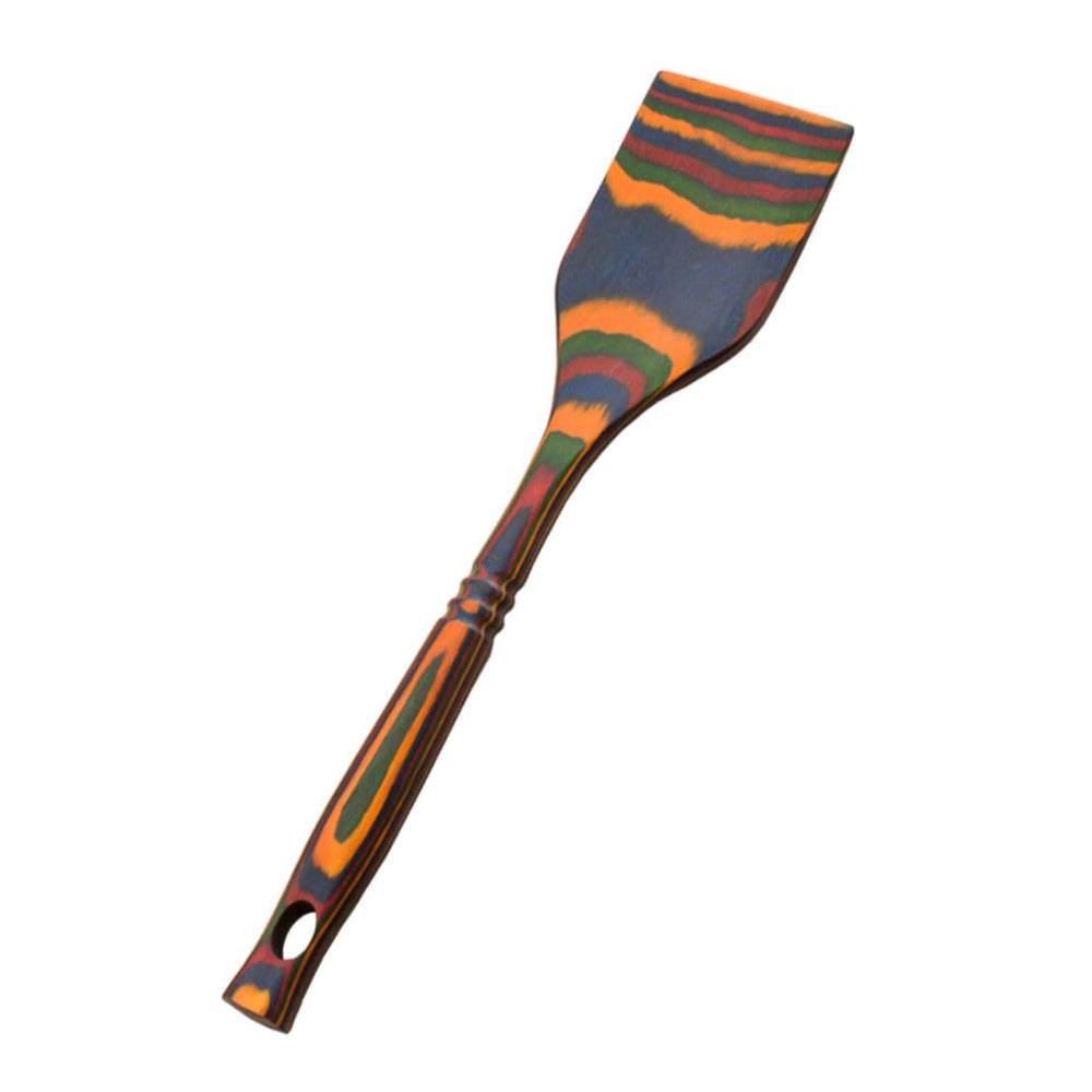 Island Bamboo Pakka Wood Spatula (Rainbow)