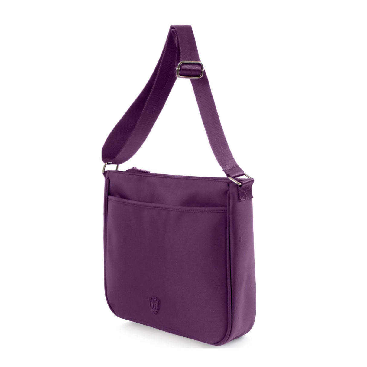 Heys America HiLite The Art of Modern Travel Dual Zip Crossbody (Purple)