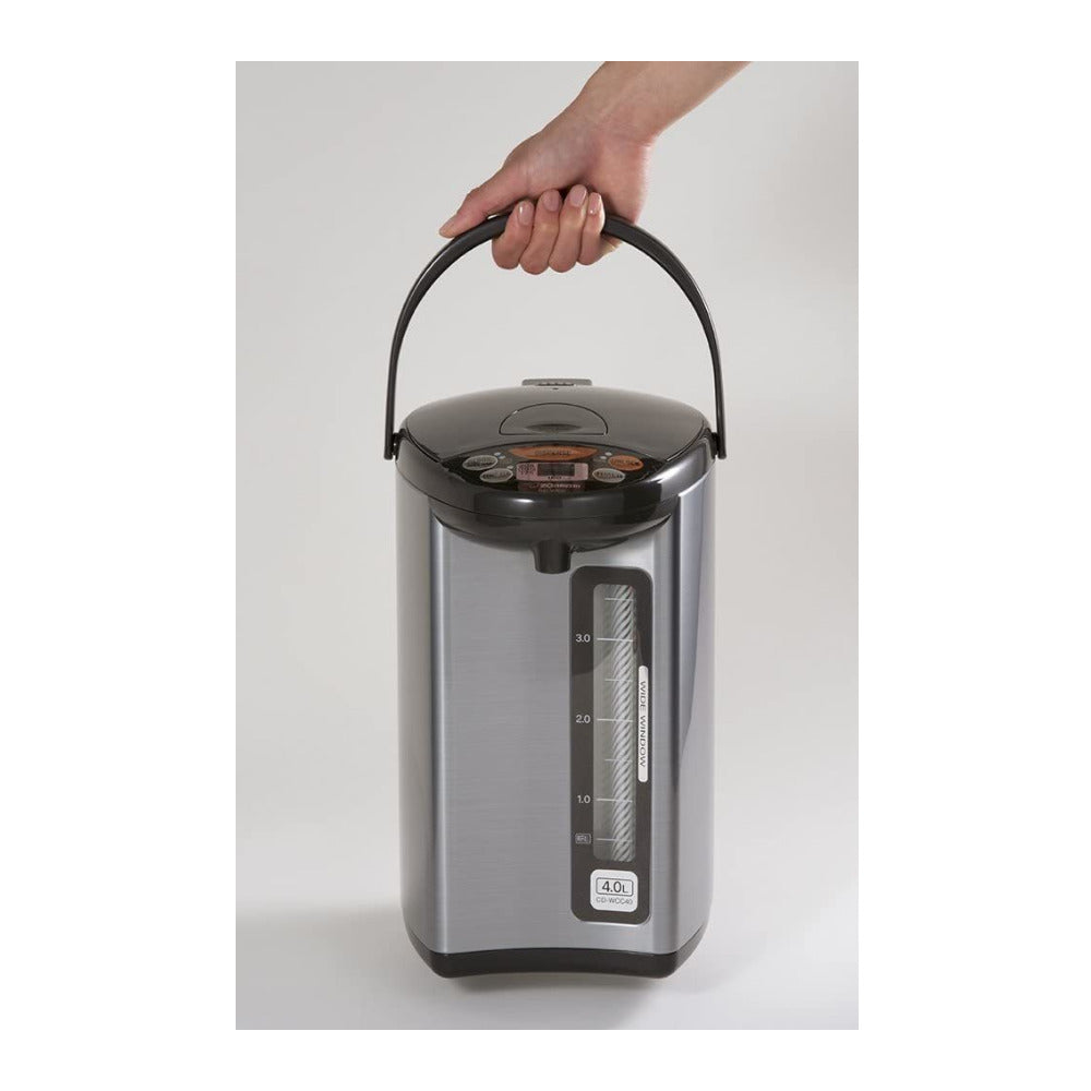 Zojirushi Micom Water Boiler and Warmer (135 oz. / 4L, Silver)