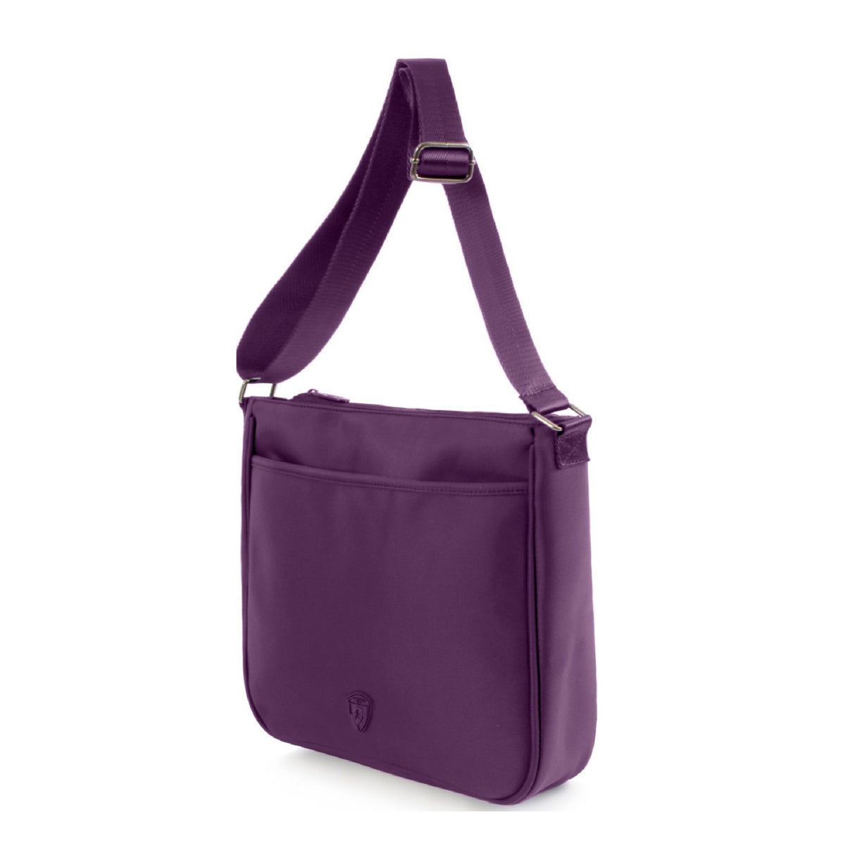 Heys America HiLite The Art of Modern Travel Dual Zip Crossbody (Purple)