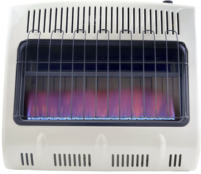 Mr. Heater 30,000 BTU Unvented Propane Heater with Built In Blower and 12ft Hose