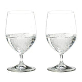 Riedel Vinum Water Glass (Set of 4) with Large Microfiber Polishing Cloth