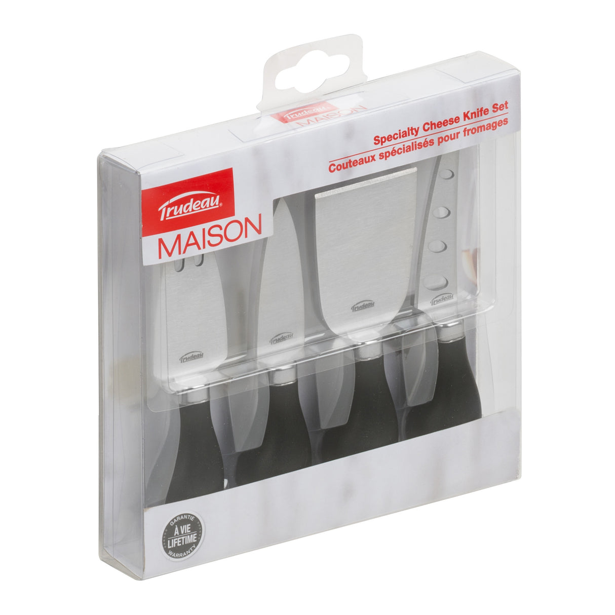 Trudeau Specialty Cheese Knives (Set of 4)