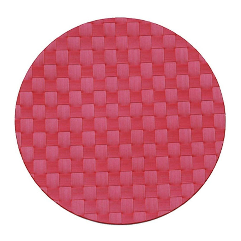 Saleen Round Placemat (Ruby Red)