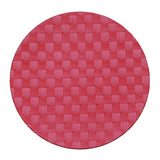 Saleen Round Placemat (Ruby Red)