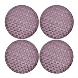 Saleen Round Placemat (Bordeaux, Set of 4)