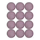 Saleen Round Placemat (Bordeaux, Set of 12)