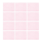 Saleen Rectangular Placemat (Pastel Rose, Set of 12)