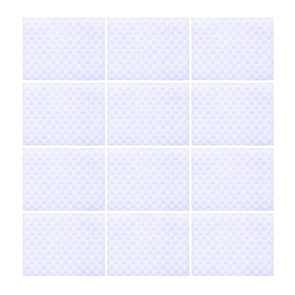 Saleen Rectangular Placemat (Pastel Purple, Set of 12)