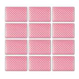 Saleen Rectangular Placemat (Candy Red, Set of 12)