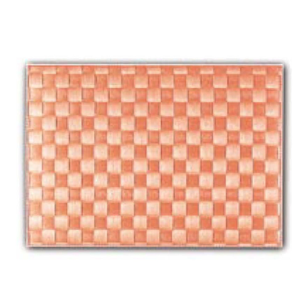 Saleen Rectangular Placemat (Apricot, Set of 4)