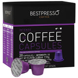 ChefWave Mini Espresso Machine (Black) with Coffee Capsules and Holder Bundle