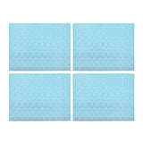Saleen Rectangular Placemat (Pastel Blue, Set of 4)