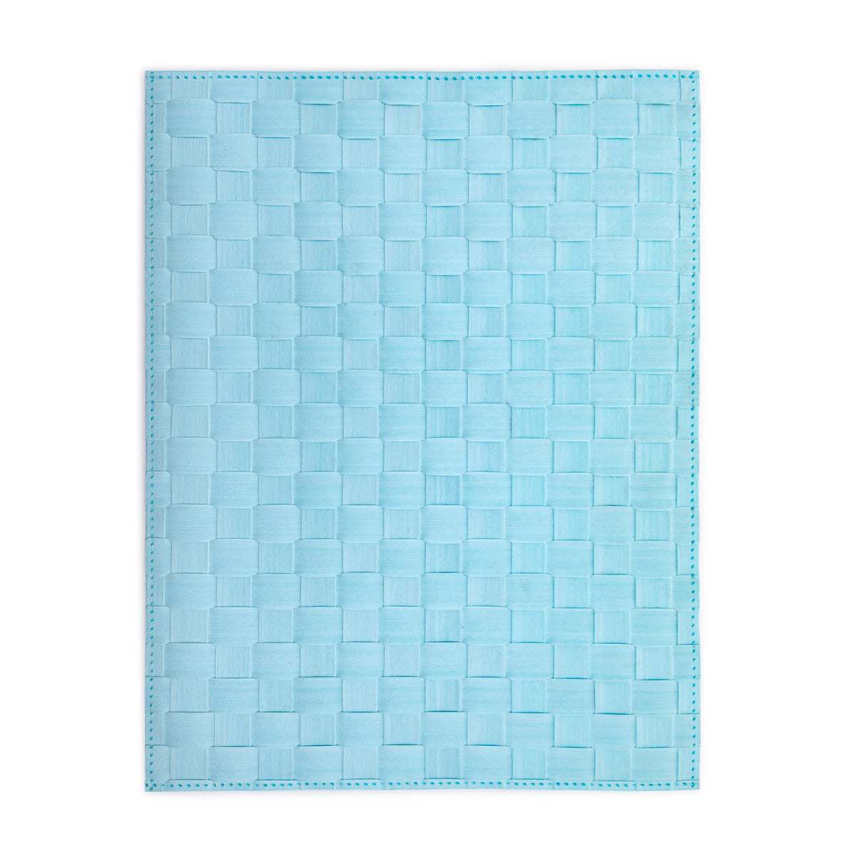 Saleen Rectangular Placemat (Pastel Blue, Set of 4)
