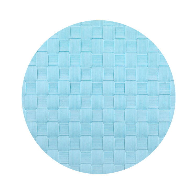 Saleen Rectangular Placemat (Pastel Blue, Set of 4)