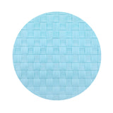 Saleen Rectangular Placemat (Pastel Blue, Set of12)