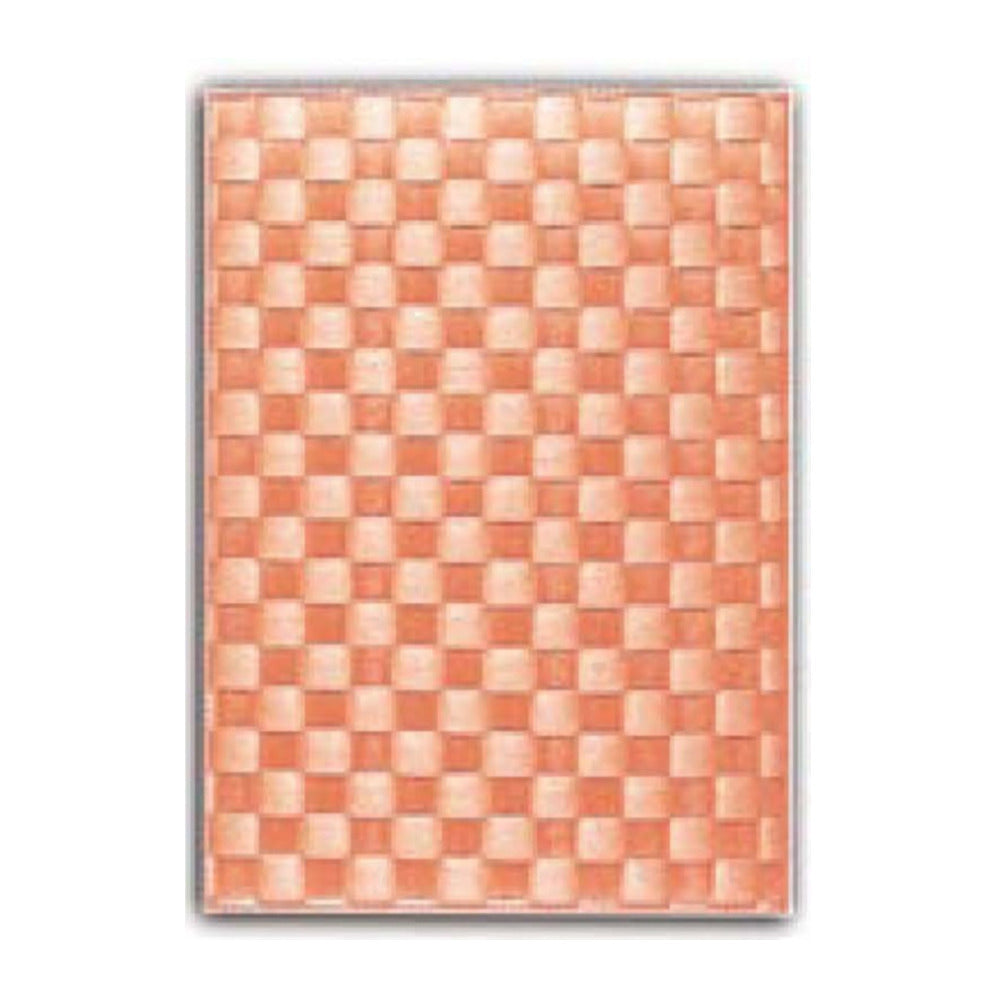 Saleen Rectangular Placemat (Apricot, Set of 4)