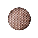 Saleen Round Placemat (Brown, Set of 12)