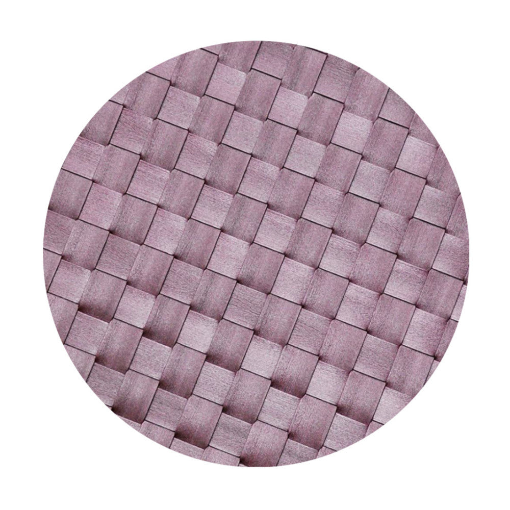 Saleen Round Placemat (Bordeaux, Set of 12)