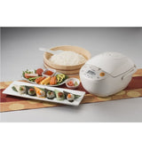 Zojirushi NL-AAC10 Micom Rice Cooker and Warmer with Rice Washing Bowl Bundle