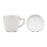 Update International 3-oz Ceramic Tiara Espresso Cup and Saucer Set