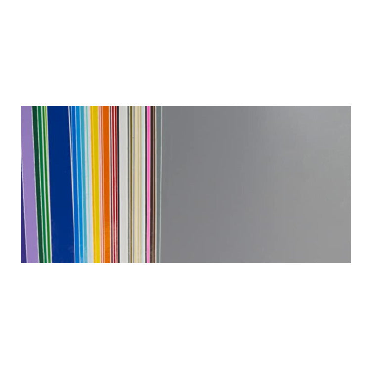 EZ Craft USA Permanent Adhesive Backed Vinyl Sheets (40 Sheets, Assorted Colors)
