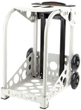 Zuca Blaze Sport Bag and White Frame with Flashing Wheels