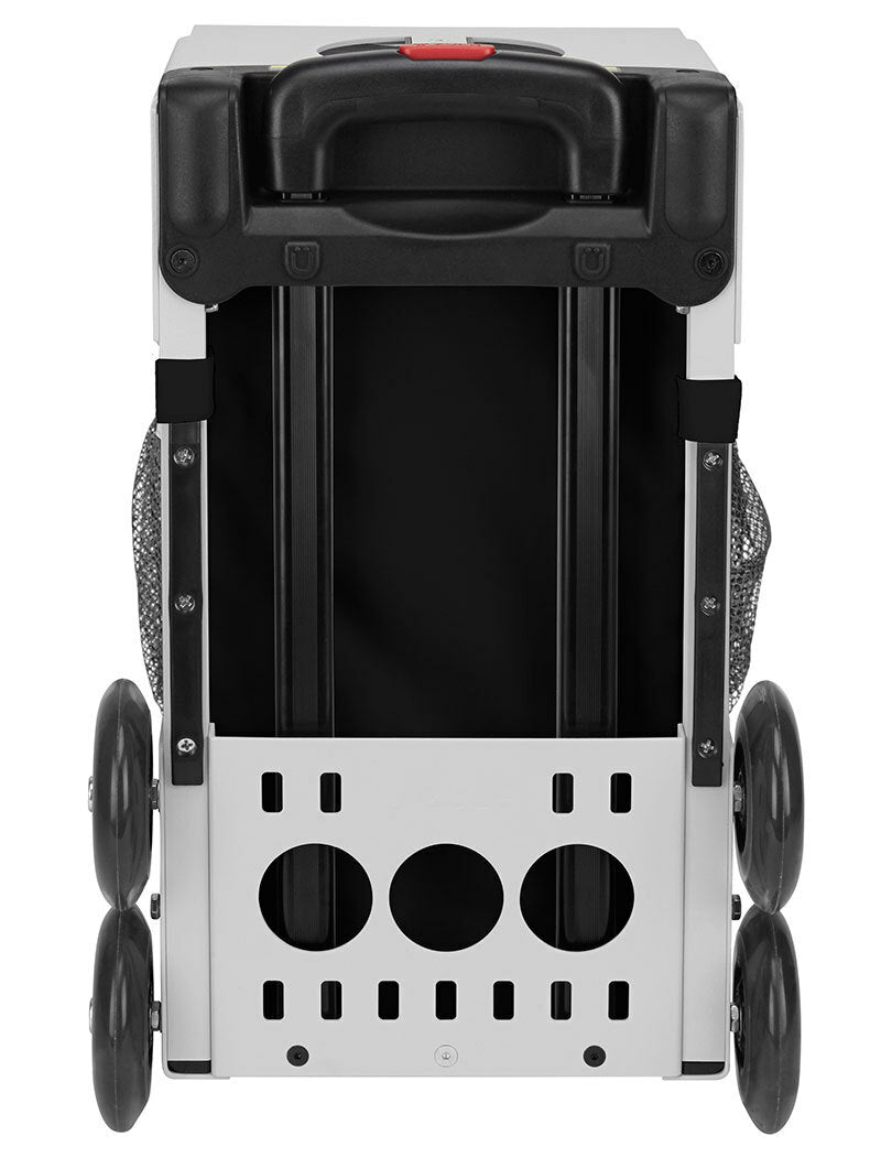 Zuca Blaze Sport Bag and White Frame with Flashing Wheels