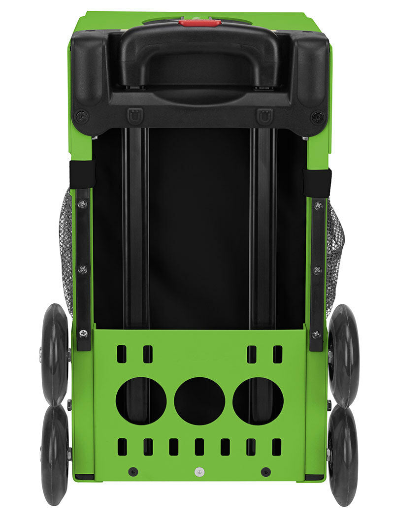 Zuca Blaze Sport Bag and Green Frame with Flashing Wheels