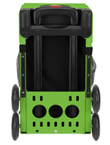 Zuca Blaze Sport Bag and Green Frame with Flashing Wheels
