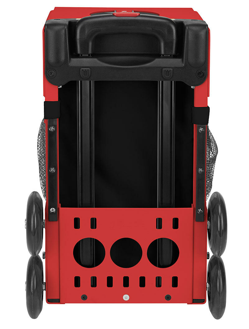 Zuca Blaze Sport Bag and Red Frame with Flashing Wheels
