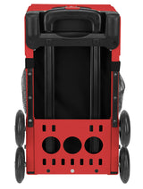 Zuca Blaze Sport Bag and Red Frame with Flashing Wheels