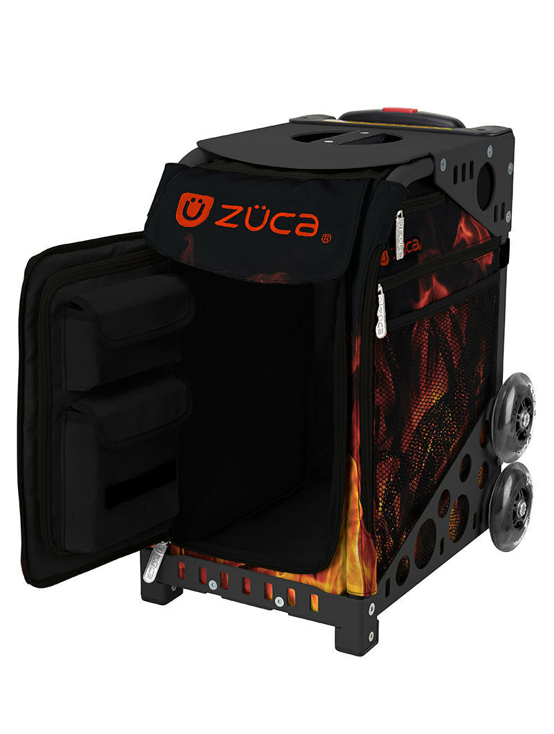 Zuca Blaze Sport Bag and Black Frame with Non-Flashing Wheels