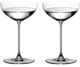 Riedel Veritas Moscato/Coupe/Martini Glass (2-Pack) with Wine Pourer