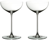 Riedel Veritas Moscato/Coupe/Martini Glass (2-Pack) with Wine Pourer