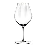 Riedel Performance Pinot Noir Wine Glass (4-Pack) with Polishing Cloth Bundle