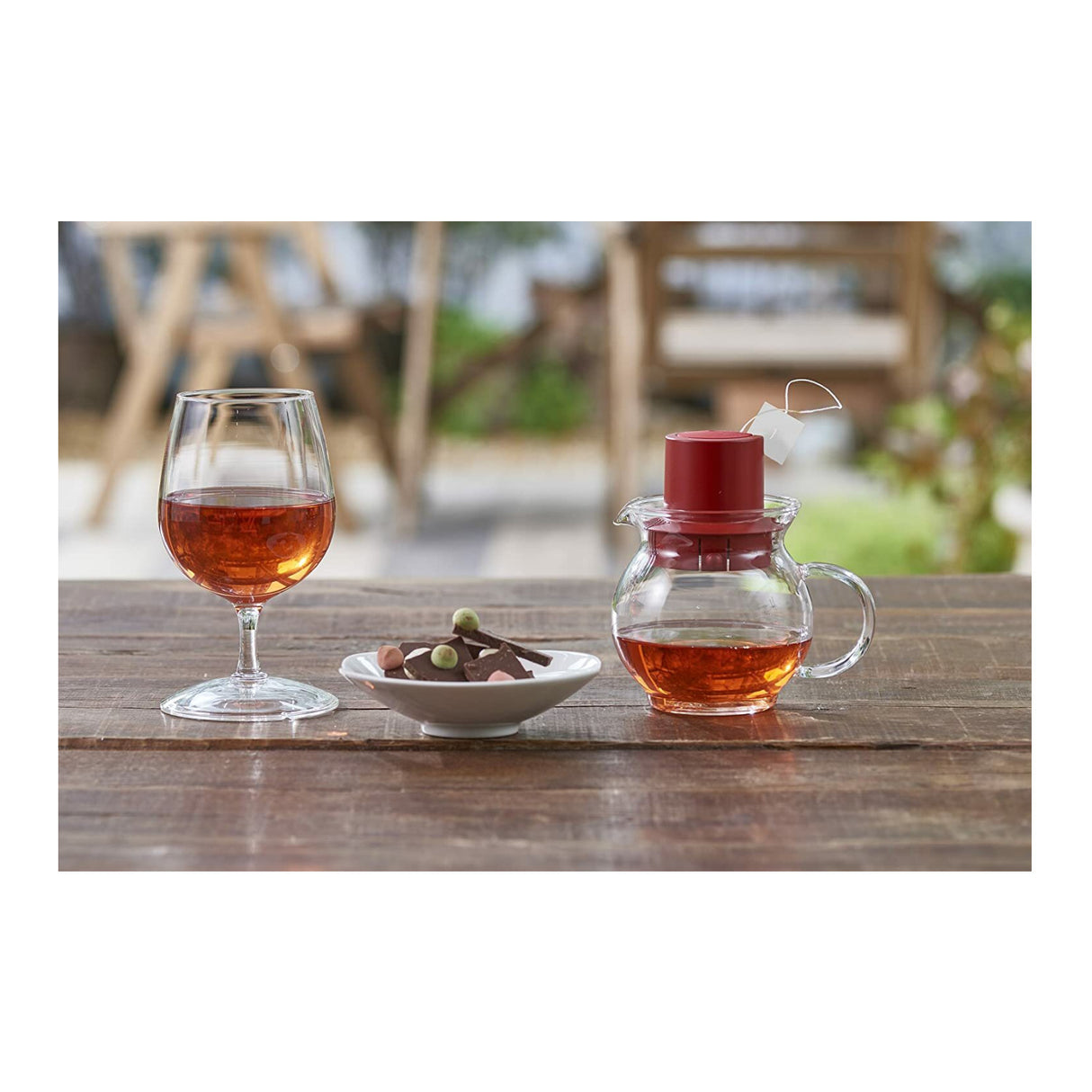 Hario 300ml Teabag Teapot (Red)