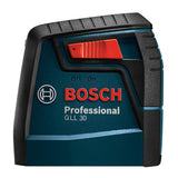 Bosch GLL 30 Self-Leveling Cross-Line Red-Beam High Power Laser Level